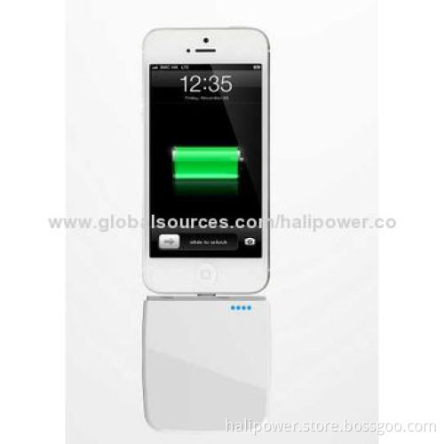 2,200mAh Lightning Connector Battery Charger, Kickstand Design, Stylish and Compact